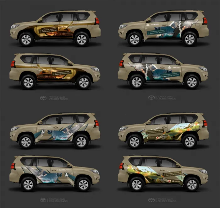 Фото - Разработка дизайна для Toyota Land Cruiser — «Игровая индустрия»