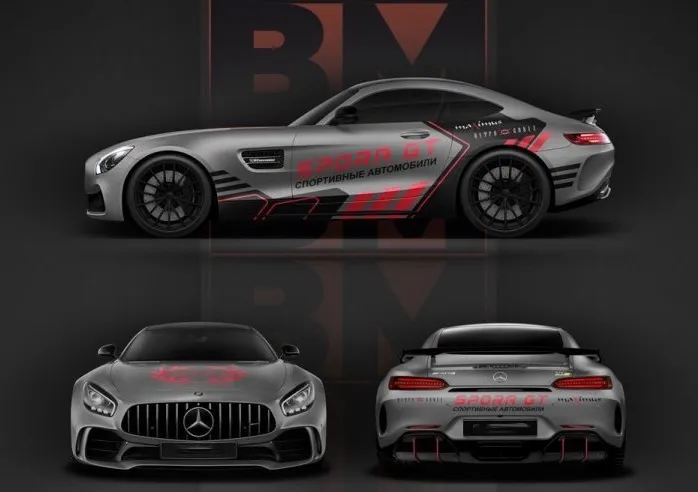 Фото - Разработка дизайна Mercedes GT — SPORA GT