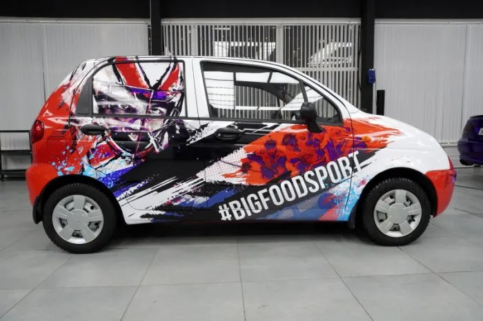 Фото - Брендирование Daewoo Matiz — BIGFOODSPORT