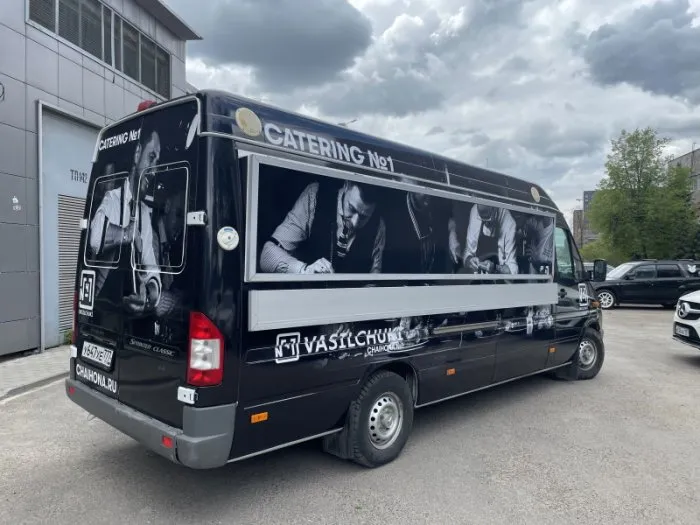 Фото - Брендирование Mercedes Sprinter — «Чайхона №1»