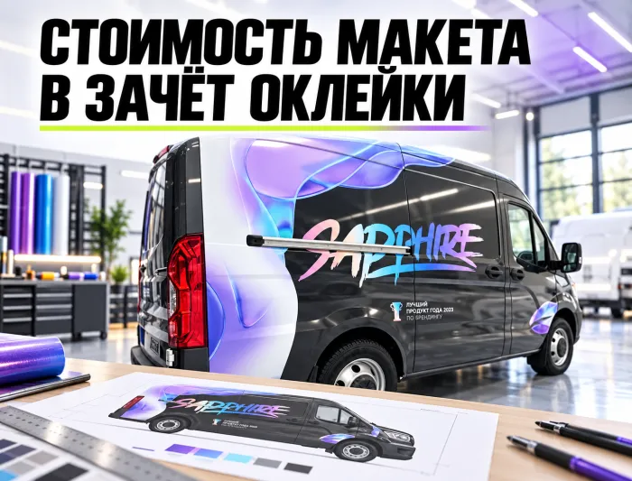 Бесплатный макет — акция BRANDRIVE
