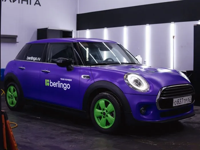Фото - Брендирование Mini Cooper — BERLINGO