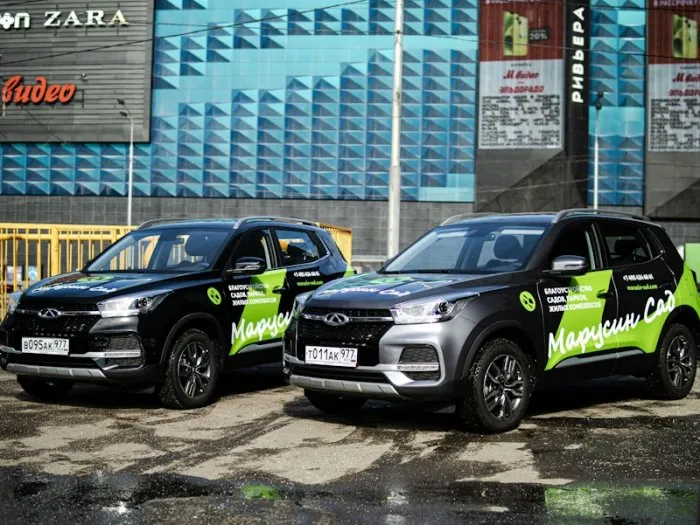 Фото - Брендирование Chery Tiggo 4 Pro — «Марусин сад»