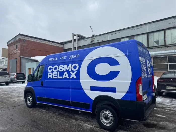 Брендирование Fiat Ducato — COSMO RELAX