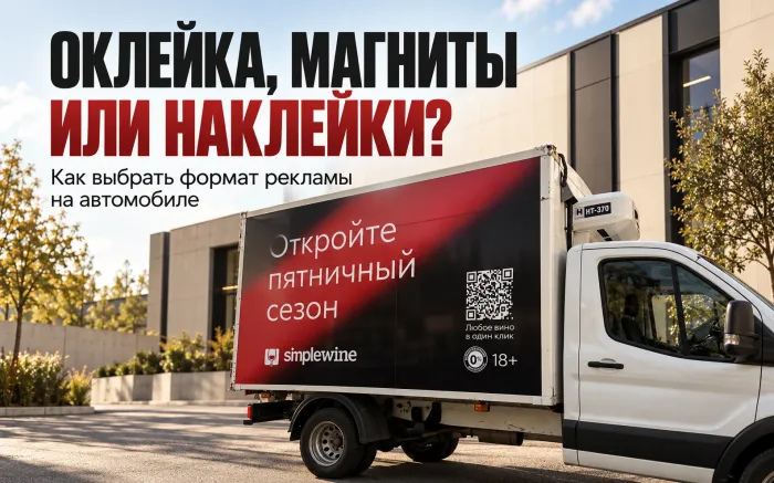 Оклейка автомобиля, магнитная реклама или наклейки: что выбрать бизнесу