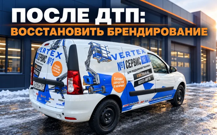 Что делать с брендированием после ДТП