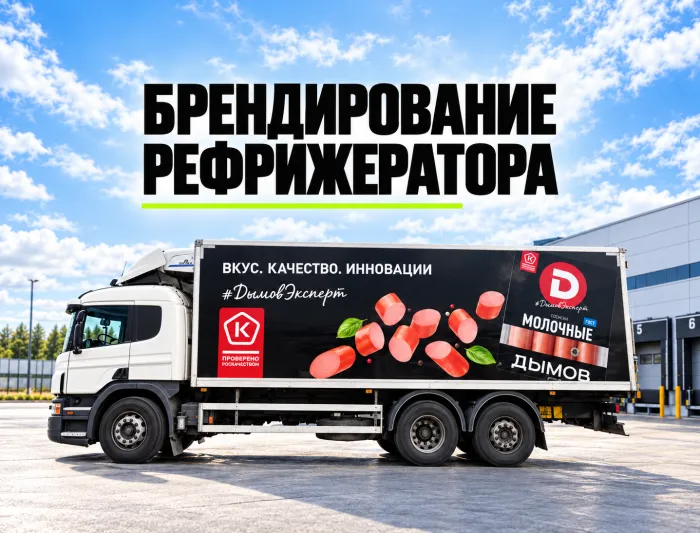Как брендировать рефрижератор: кузов, оборудование и график работ