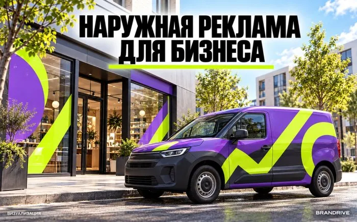 Фото - Наружная реклама: преимущества и выбор формата