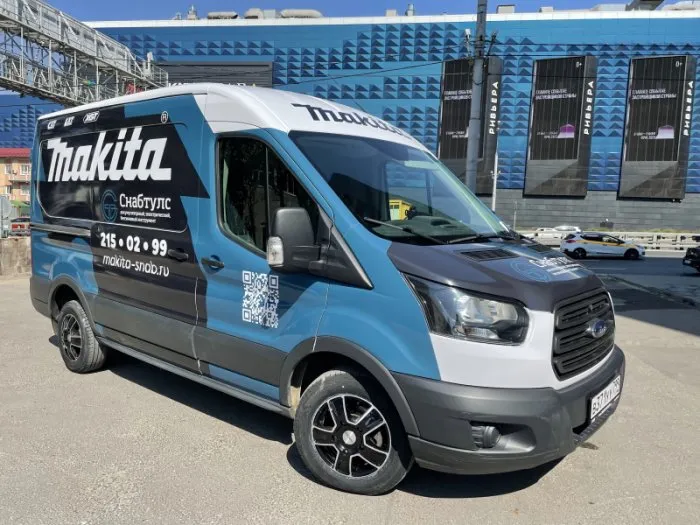 Фото - Брендирование Ford Transit — MAKITA