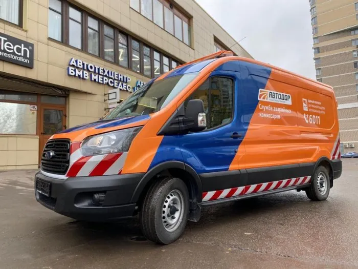 Фото - Брендирование Ford Transit — «Автодор»