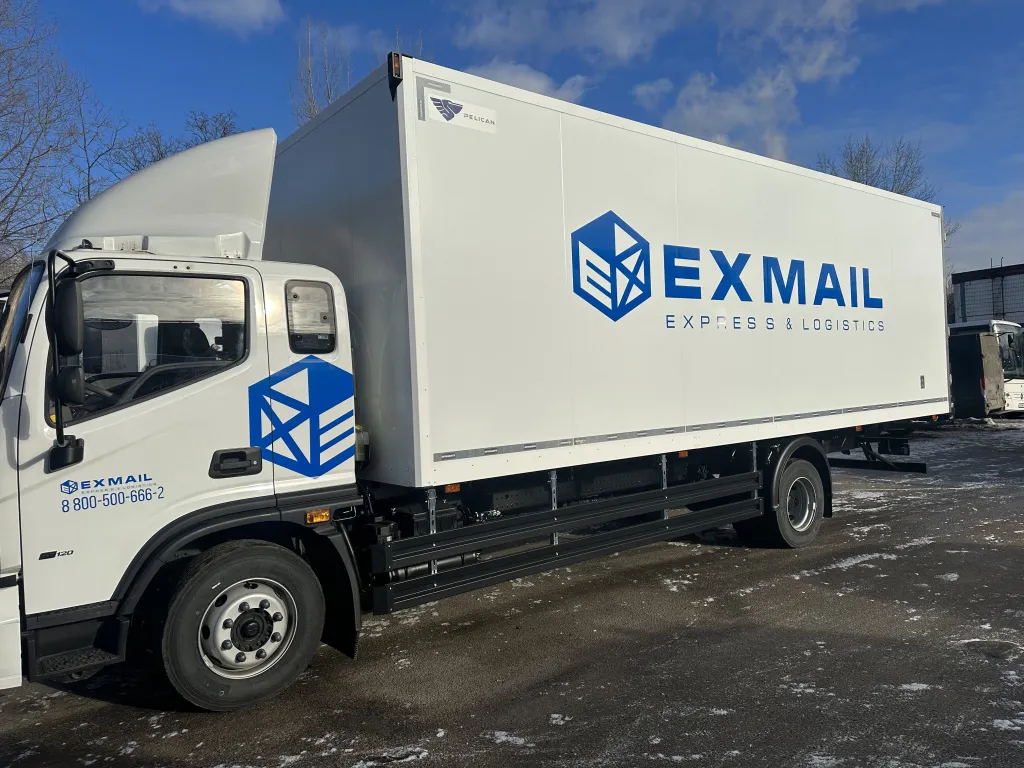 Брендирование грузовиков FOTON — EXMAIL