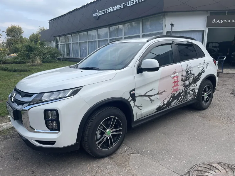 Винилография на Mitsubishi ASX — «Самурай»