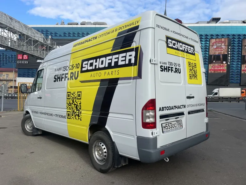 Брендирование Mercedes Sprinter — SCHOFFER