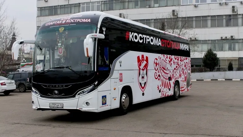 Оклейка автобусов