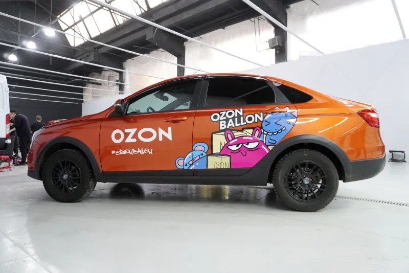 Брендирование Lada Vesta — OZON
