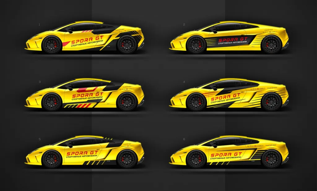 Разработка дизайна Lamborghini Gallardo — SPORA GT