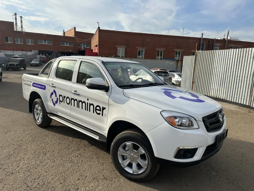Брендирование пикапа Sollers — Promminer