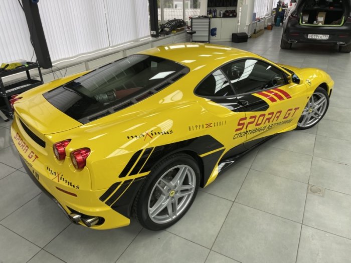 Брендирование Ferrari F-430 — SPORA GT
