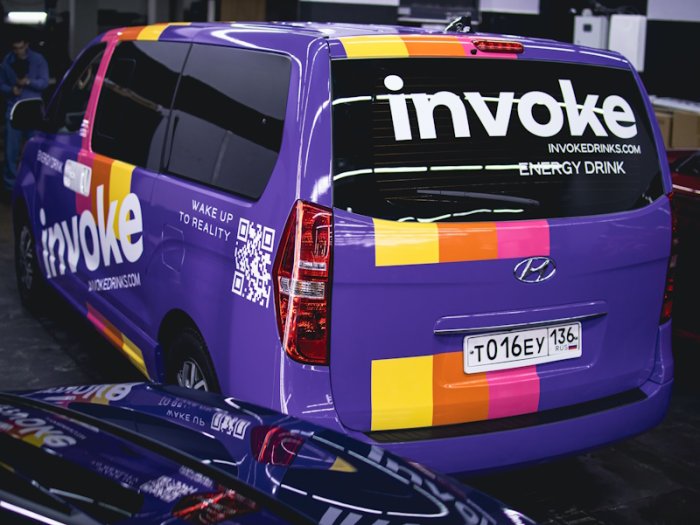 Оклейка микроавтобусов