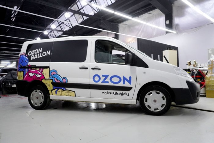 Брендирование Fiat Scudo — OZON