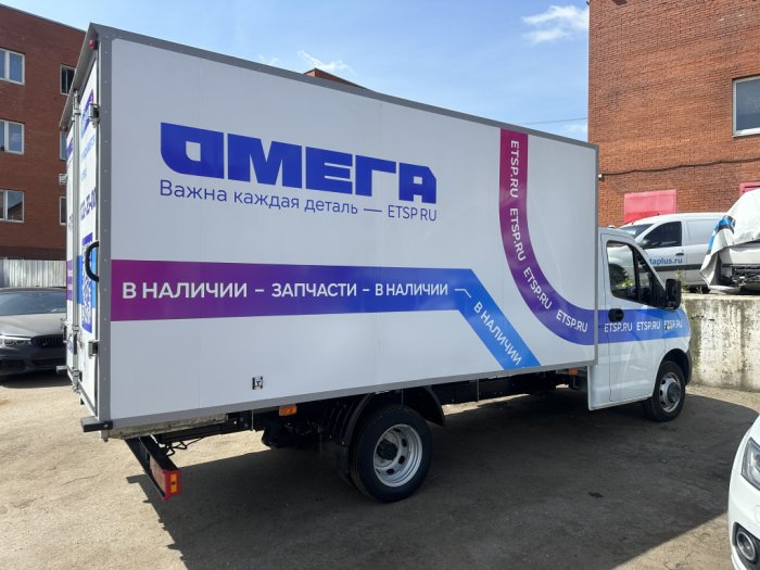 Брендирование ПТФ Газель — «ОМЕГА»