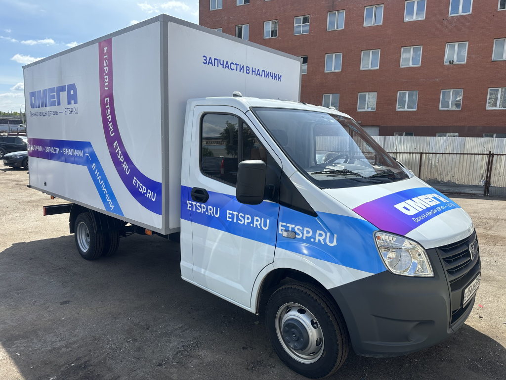 Брендирование ПТФ Газель — «ОМЕГА»