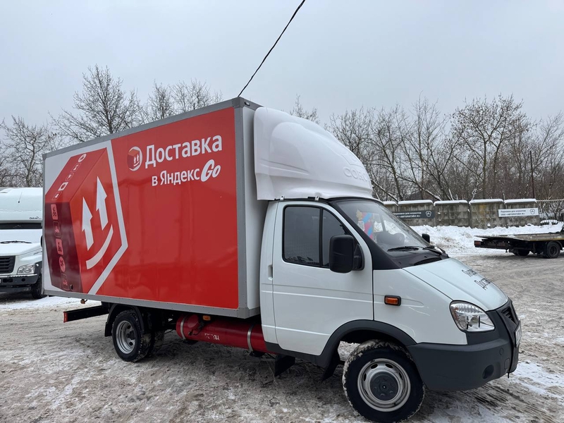 Брендирование Газель - «Яндекс Доставка»