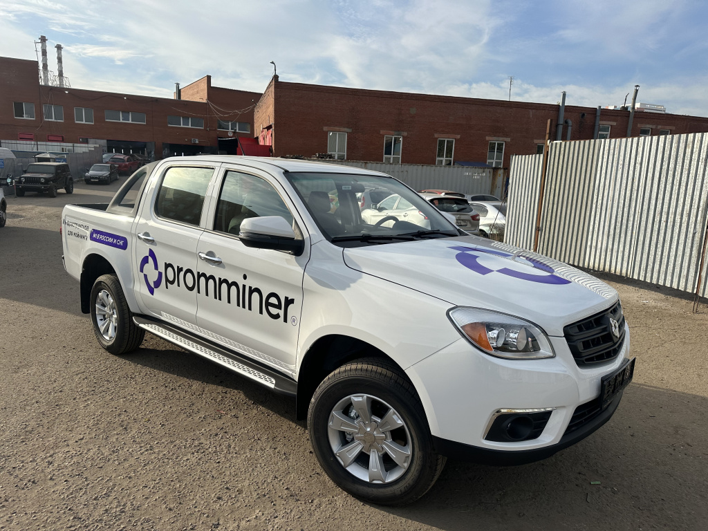 Брендирование пикапа Sollers — Promminer